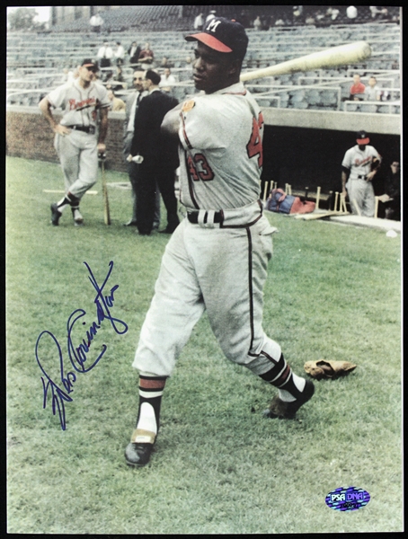 1990s Wes Covington Milwaukee Braves Signed 8" x 10" Photo (PSA/DNA)