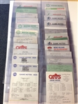 1982-1996 Chicago Bulls Program Lot (1,000 plus Items)