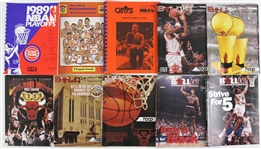 1982-1996 Chicago Bulls Program Lot (1,000 plus Items)