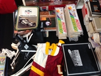 1970s-1990s Memorabilia Assortment of Hockey, Football, Baseball, Basketball Lot (150+ Items)
