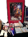 1970s-1990s Memorabilia Assortment of Hockey, Football, Baseball, Basketball Lot (150+ Items)