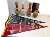1949-1951 circa Vintage Bowling Collection