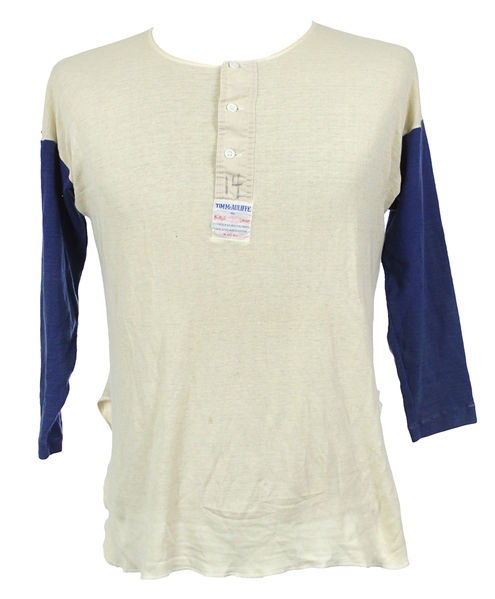 1962-63 New York Mets Game Worn Undershirt (MEARS LOA) 