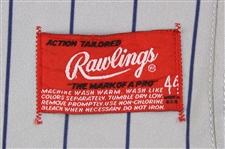 1984-87 Kenosha Twins Game Worn Road Jersey w/ Stirrup (MEARS LOA)