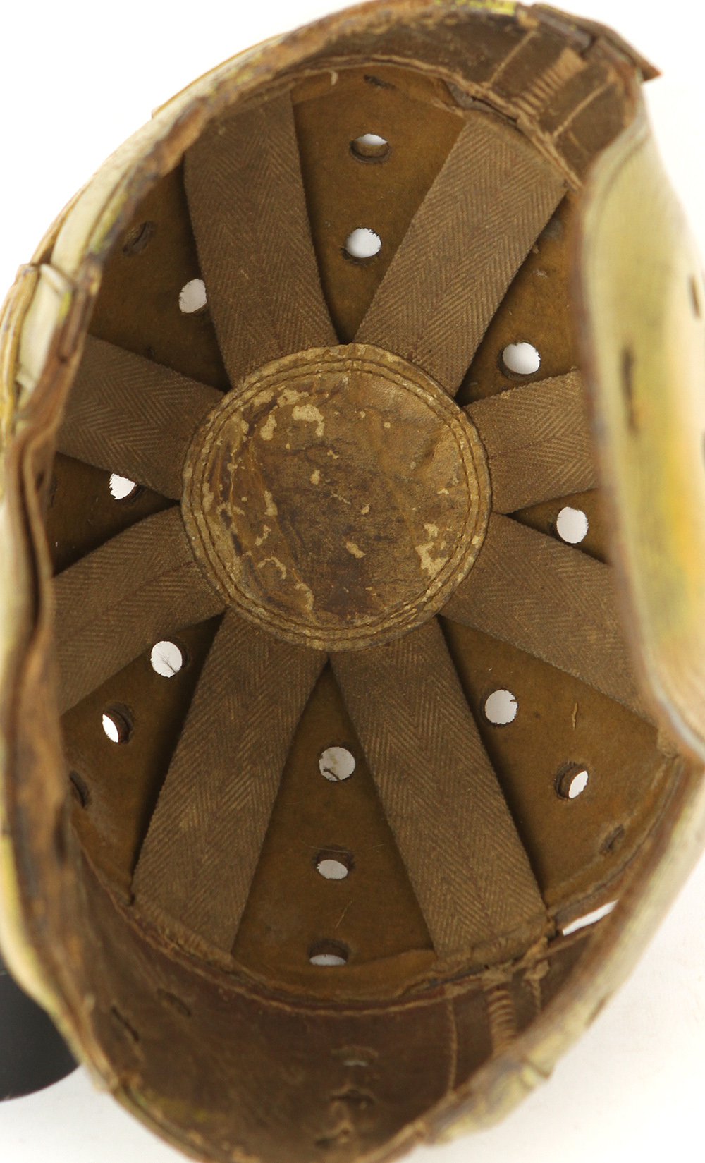 Lot Detail 1930s Leather Football Helmet