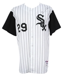 2004 Greg Walker Chicago White Sox Signed Game Worn Home Jersey (MEARS LOA/JSA)