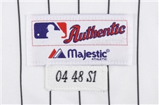 2004 Greg Walker Chicago White Sox Signed Game Worn Home Jersey (MEARS LOA/JSA)