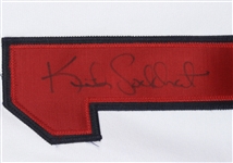 1997 Keith Lockhart Atlanta Braves Signed Game Worn Home Jersey (MEARS LOA/JSA)