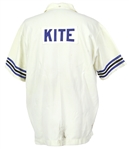 1979-90 Game Worn College Basketball Apparel Collection - Lot of 3 w/ Greg Kite BYU Warmup, Kyle Kazan USC Jersey & Keith Reynolds Oregon Jersey (MEARS LOA)