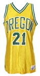 1979-90 Game Worn College Basketball Apparel Collection - Lot of 3 w/ Greg Kite BYU Warmup, Kyle Kazan USC Jersey & Keith Reynolds Oregon Jersey (MEARS LOA)