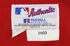 1994-2004 Boston Red Sox Game Worn Jerseys - Lot of 2 w/ Otis Nixon & More (MEARS LOA)