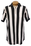 1967-73 Jim Tunney NFL Referee Signed Game Worn Shirt (MEARS LOA/JSA)