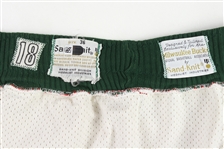 1976-77 Kevin Restani Milwaukee Bucks Game Worn Home Uniform Shorts w/ All Star Game Patch (MEARS LOA/Team COA/Fanatics)