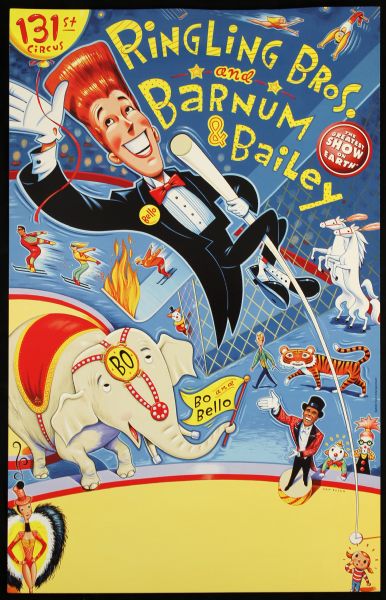 2000 Ringling Brothers and Barnum and Bailey Circus Posters - Lot of Three (14" x 22")