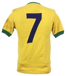 1970 Jairzinho Brazil Soccer Jersey (MEARS LOA)