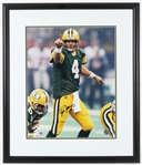 2002 Brett Favre Green Bay Packers Signed 24" x 28" Framed Photo (JSA)