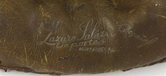 1950's Ramon Bragana Cuban/Mexican League Hall of Fame Player Endorsed Lazaro Salazar Deportes Store Model Fielder's Mitt