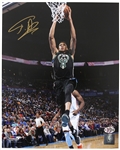 2016 Giannis Antetokounmpo Milwaukee Bucks Signed 8" x 10" Photo (Player Hologram/COA)