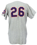 1969 Tidewater Tides #26 Game Worn Road Jersey (MEARS LOA)