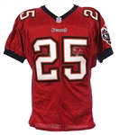 1998 (December 7) Brian Kelly Tampa Bay Buccaneers Game Worn Home Jersey (MEARS LOA)