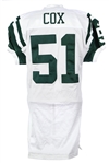 1996-2000 Neil O'Donnell Bryan Cox Miami Dolphins Game Worn Road Jerseys - Lot of 2 (MEARS LOA)
