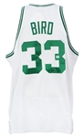 1985-86 Larry Bird Boston Celtics Signed Mitchell & Ness High Quality Replica Jersey (PSA/DNA)