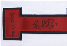 2001 Rafael Furcal Atlanta Braves Signed Game Worn Home Jersey (MEARS A10/JSA) “Provenance From PC Richard & Sons Electronic Company”