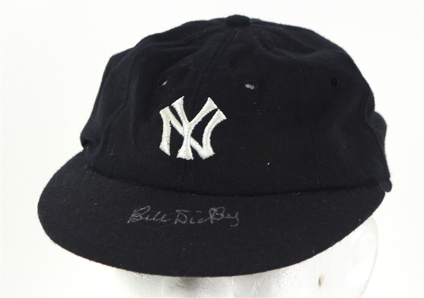 1980s Bill Dickey New York Yankees Signed Cooperstown Collection Cap 