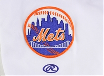 2000 Rickey Henderson New York Mets Signed Game Worn Home Jersey (MEARS A5/Beckett)