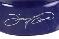1998 Sammy Sosa Chicago Cubs Signed Batting Helmet (MEARS LOA/JSA)