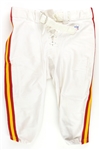 1989-2001 Game Worn Football Uniform Pants - Lot of 3 w/ Kent Graham New York Giants, Kansas City Chiefs & Arizona Cardinals(MEARS LOA)