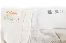 1989-2001 Game Worn Football Uniform Pants - Lot of 3 w/ Kent Graham New York Giants, Kansas City Chiefs & Arizona Cardinals(MEARS LOA)