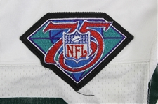 1985-94 Green Bay Packers Game Worn Apparel - Lot of 2 w/ Brian Noble Helmet & Jeff Thomason Jersey (MEARS LOA)