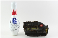 1998 Ken Griffey Jr. Seattle Mariners Game Worn Rawlings Glove (MEARS LOA) “Finest Example Known In The Hobby!”