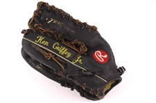 1998 Ken Griffey Jr. Seattle Mariners Game Worn Rawlings Glove (MEARS LOA) “Finest Example Known In The Hobby!”
