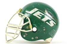 1985 Mark Shumate New York Jets Game Worn Helmet (MEARS LOA)