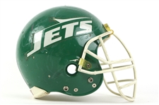 1985 Mark Shumate New York Jets Game Worn Helmet (MEARS LOA)