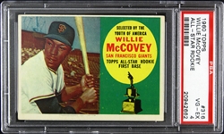 1960 Willie McCovey San Francisco Giants #316 Card (PSA 4)
