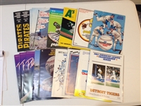 1977-1983 Baseball Playoff Programs