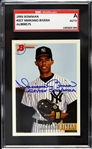 1993 Mariano Rivera New York Yankees Signed Bowman #327 Card (SGC Slabbed)