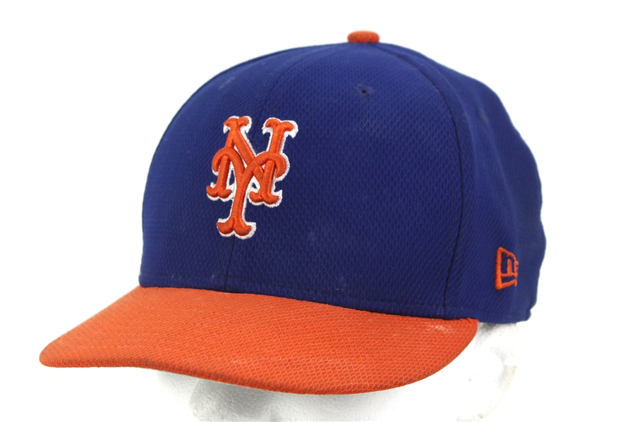 2017 Jacob deGrom New York Mets Game Worn Spring Training Cap (MEARS LOA/MLB Hologram)