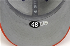 2017 Jacob deGrom New York Mets Game Worn Spring Training Cap (MEARS LOA/MLB Hologram)