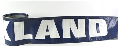 2008 Oakland Athletics Yankee Stadium Final Season Bullpen Awning Cover (MEARS LOA/MLB Hologram) 