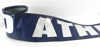 2008 Oakland Athletics Yankee Stadium Final Season Bullpen Awning Cover (MEARS LOA/MLB Hologram) 