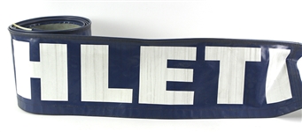 2008 Oakland Athletics Yankee Stadium Final Season Bullpen Awning Cover (MEARS LOA/MLB Hologram) 
