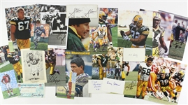 1970s-90s Baseball Basketball Football Signed Photo Collection - Lot of 83