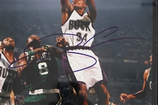 1980's-90's Basketball Memorabilia Collection - Lot of 23 w/ Signed Items, Michael Jordan/Chicago Bulls Items, All Star Game Hats & More (JSA)