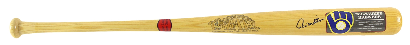 1992 Paul Molitor Milwaukee Brewers Signed Cooperstown Bat Company Bat (JSA)