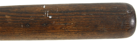 1926 Walter Gerber St. Louis Browns H&B Louisville Slugger Professional Model Game Used Bat (MEARS LOA) Sidewritten Walter Gerber 6/17/26