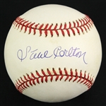 1993-94 Steve Carlton Philadelphia Phillies Signed ONL White Baseball (JSA)